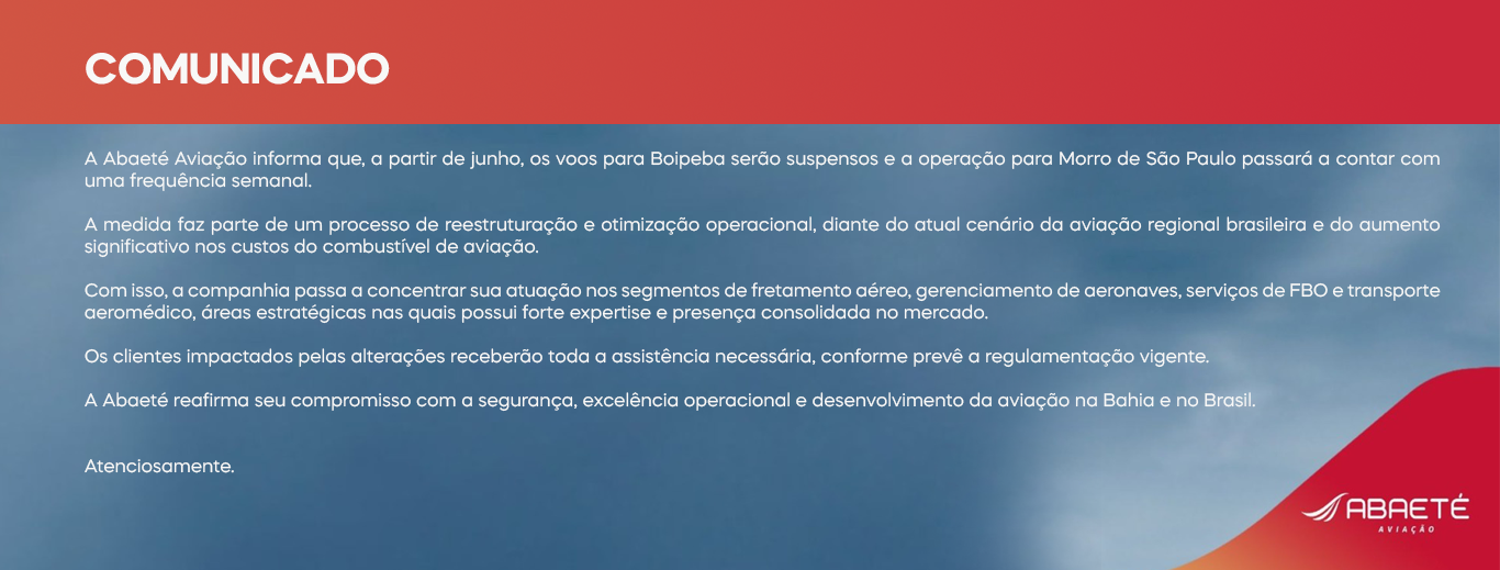 Comunicado – Abaeté